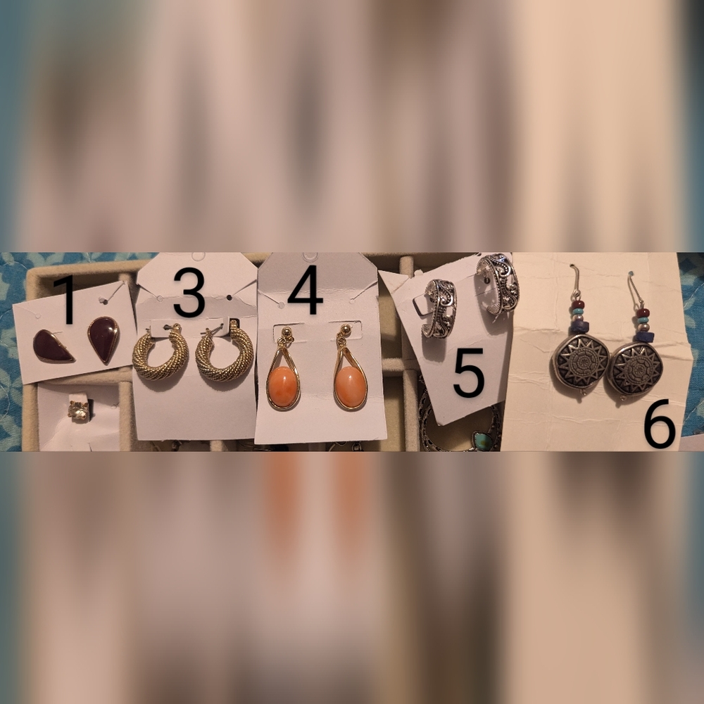 Various New & Vintage Earrings - Picture 4 of 13